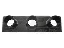 Outlet Panel - Pascal Units 3 11/16" x 13 13/16" with Black Clips