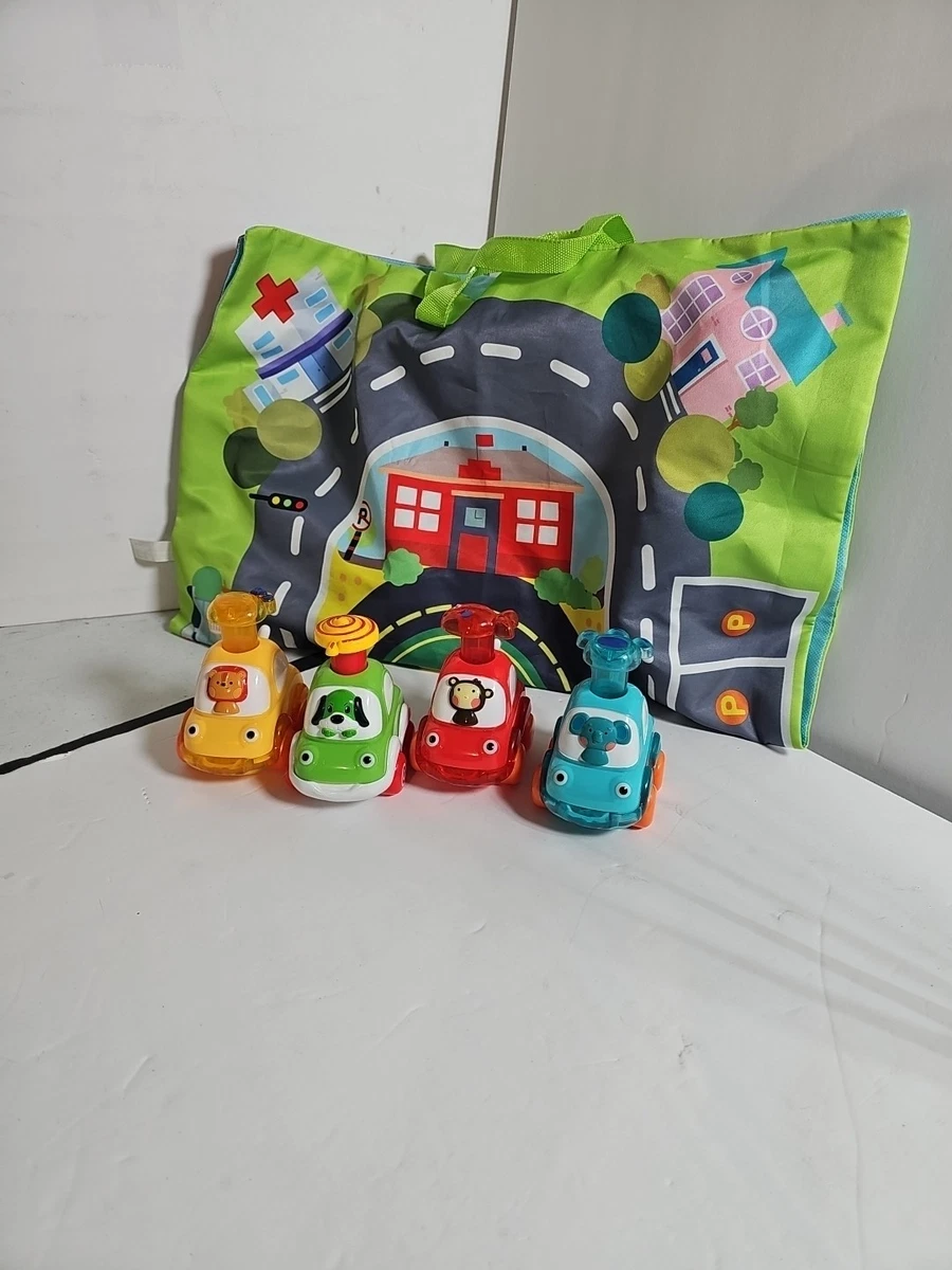 Highttoy - Dinosaurio Gateador Con Música Y Luces - Juguete Sensorial Para Bebés De 9 A 18 Meses