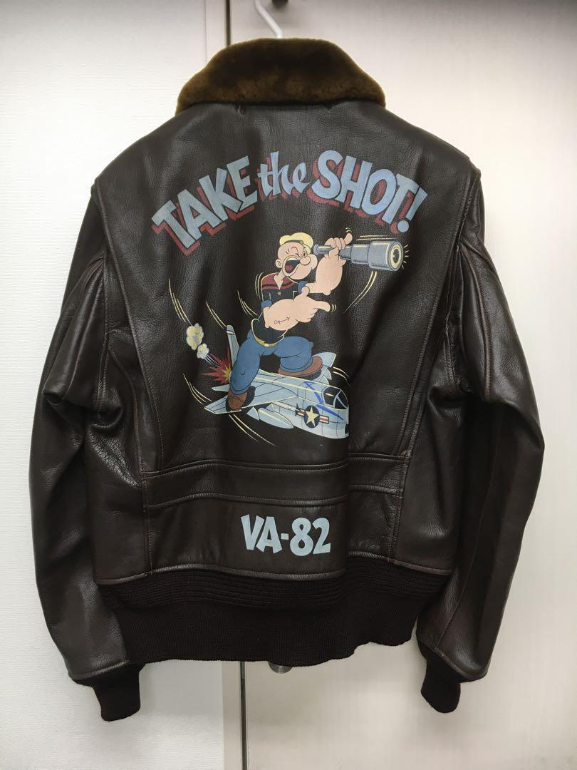 BUZZ RICKSON'S G1 Va-82 Popeye Back Paint 40 Men's #EB BAA BUZZ RICKSON'S G1 Va-82 Popeye Back Paint 40 Men's #EB BAA