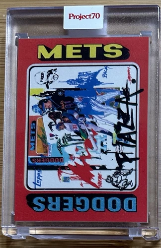 Topps Project 70 2021 #436 Mike Piazza by Gregory Siff Mets Dodgers