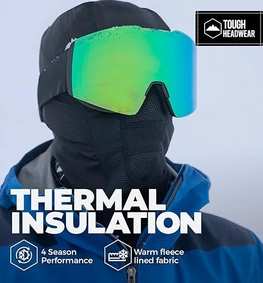 Balaclava Ski Mask - Winter Face Mask for Men & Women - Cold Weather Gear Ski - Image 4 of 4