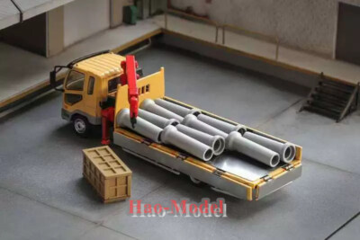 GCD 1:64 Mitsubishi FUSO Crane arm truck Alloy Diecast Model Car