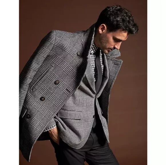 Wool Peacoat With Removable Lining - Ready to Wear