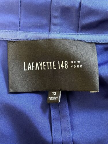 LAFAYETTE 148 metallic sheen shawl wrap jacket - Picture 3 of 3