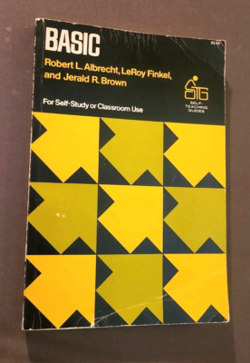 Basic by Robert Albrecht (1973, Paperback) Vintage Computing