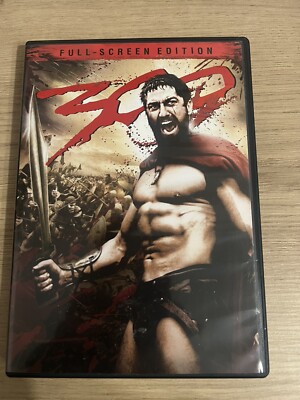 300 (Full Screen Edition) DVD Featuring Gerard Butler And More