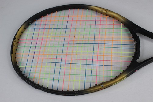 Vintage Slazenger Phantom Tour Braided Xtreme Racquet Racket with Case - Picture 5 of 18