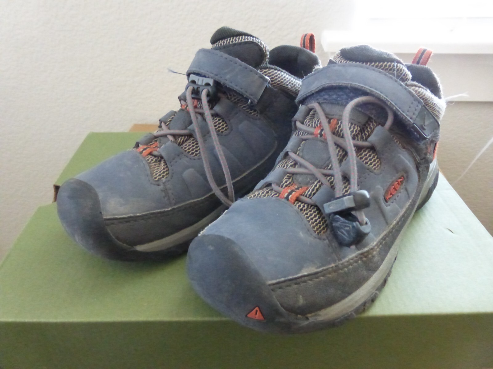 Scarpe da trekking Keen unisex bambino Targhee con coulisse blu nero taglia 12