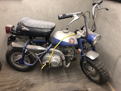 Street Legal 1969 honda z50a mini trail Silver Tag