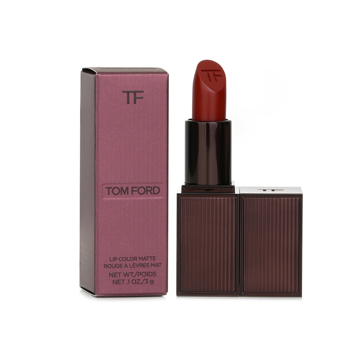 口紅 Tom Ford Lip Color Matte 02 Rose Petal Tom Ford Matte Lip Color 02 ROSE PETAL - Full Size 0.1 Oz