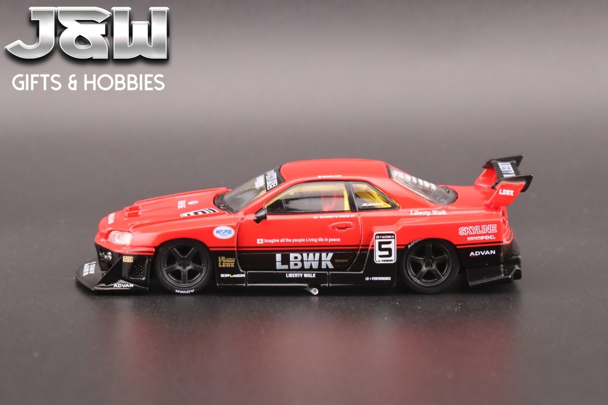Mini GT Nissan LB-ER34 Super Silhouette Limited Edition #843 Mini GT Nissan LB-ER34 Super Silhouette Limited Edition #843