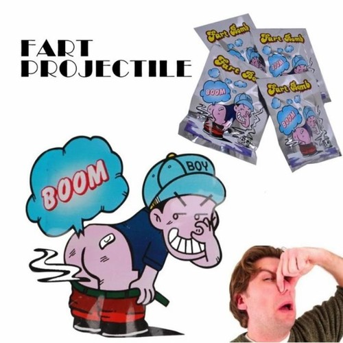 10Pcs/set Funny Fart Bomb Bags Aroma Bombs Smelly Stink Bomb Novelty Gag T SYL
