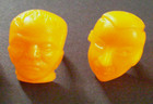 Universal Monsters - Two Gumball Vending Rings (1991) Frankenstein and Dracula!