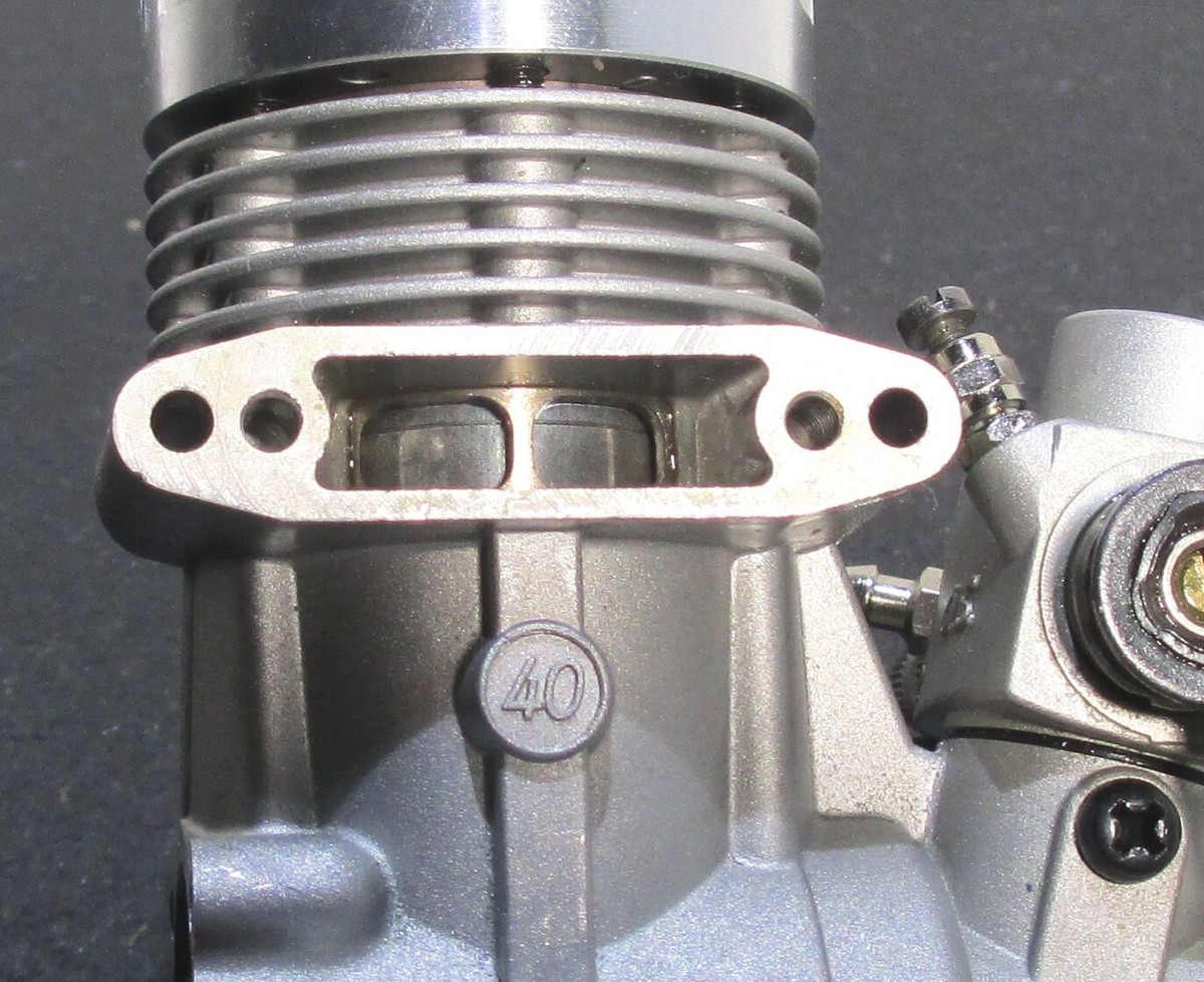 Ｏ.S.MAX O.S. MAX-40SF ABC 6.47cc 2 cycle glow engine with muffler