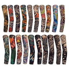 20 piezas de mangas de tatuaje de brazo protecci n solar UV para hombres