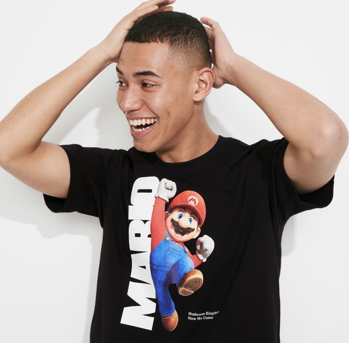 T-shirt Uniqlo Japan Super Mario Bros - Taille XL, Blanc En Coton, Neuf Avec étiquettes