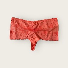 Lane Bryant Cacique Fishnet Lace Wide Side Thong Panty 14/16 5928 