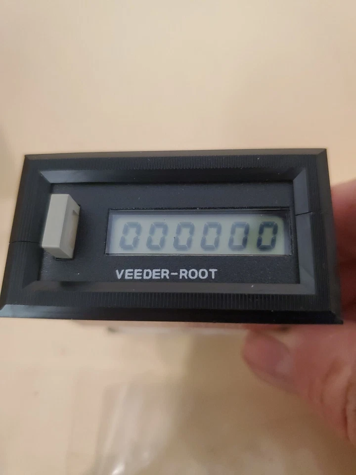 Danaher Controls VEEDER ROOT - 0799806-222 - 6 DIGIT LCD Mini Totalizer - (NEW)  - Image 2 of 4