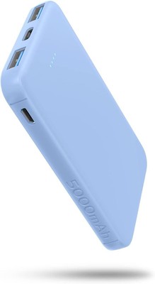 Portable Power Bank Smallest 5000mAh USB Type C Small Mini Size Battery Charger