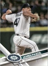 2017 Topps James Pazos Seattle Mariners #US149 Baseball Card