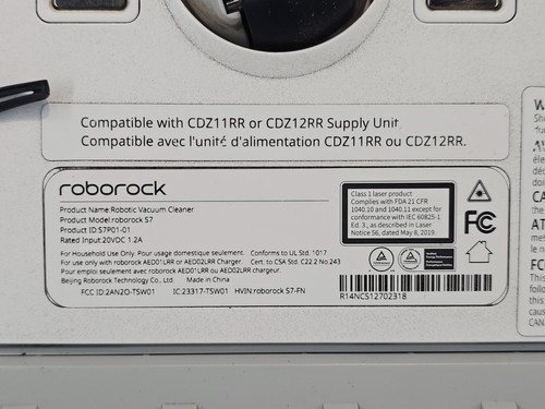 Roborock S7+ Plus Robotic Vacuum Cleaner & Sonic Mop - White - Picture 7 of 21