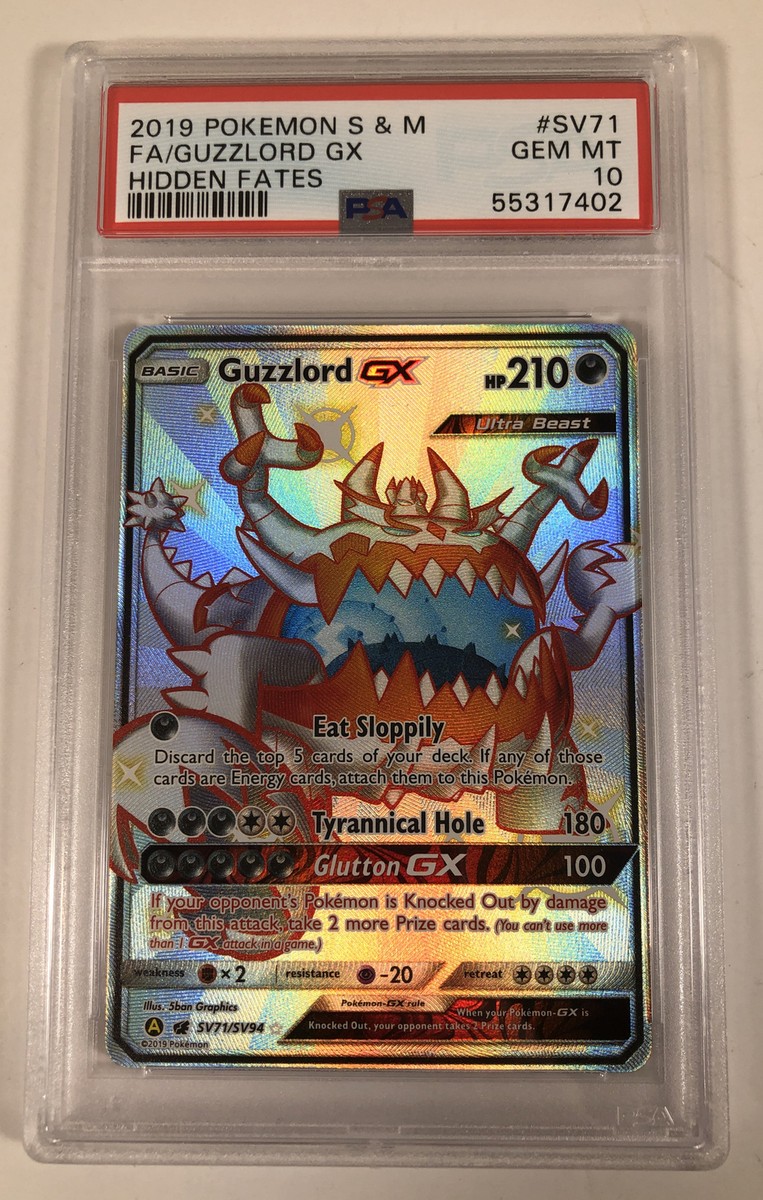 2019 Pokemon Sun & Moon Hidden Fates SV71/SV94 Full Art 2019 Pokemon Sun & Moon Hidden Fates SV71/SV94 Full Art