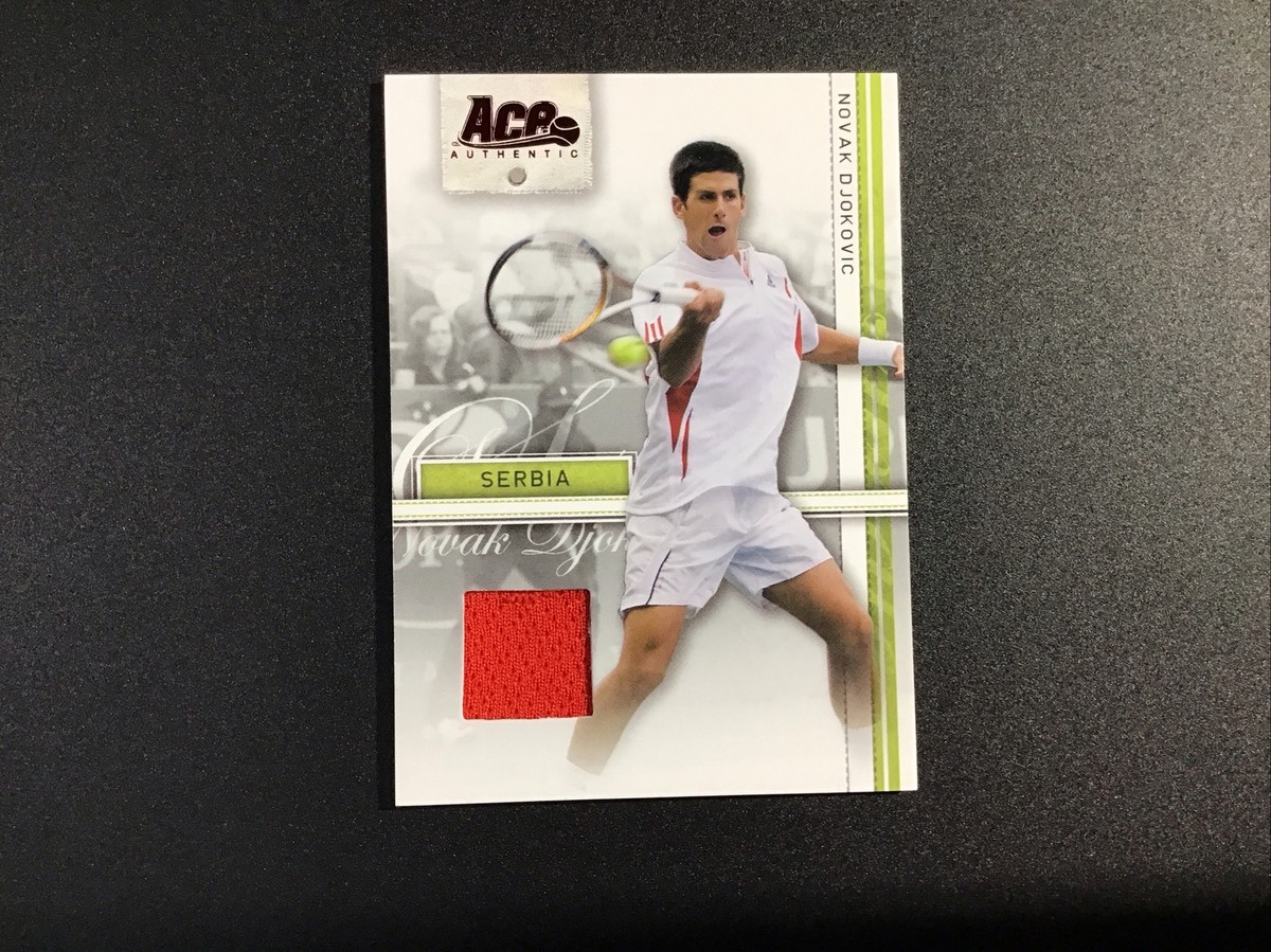 2007 レアPSA10‼️ルーキーカード　NOVAK DJOKOVIC RC NOVAK DJOKOVIC 2007 Ace Authentic Straight Sets Materials