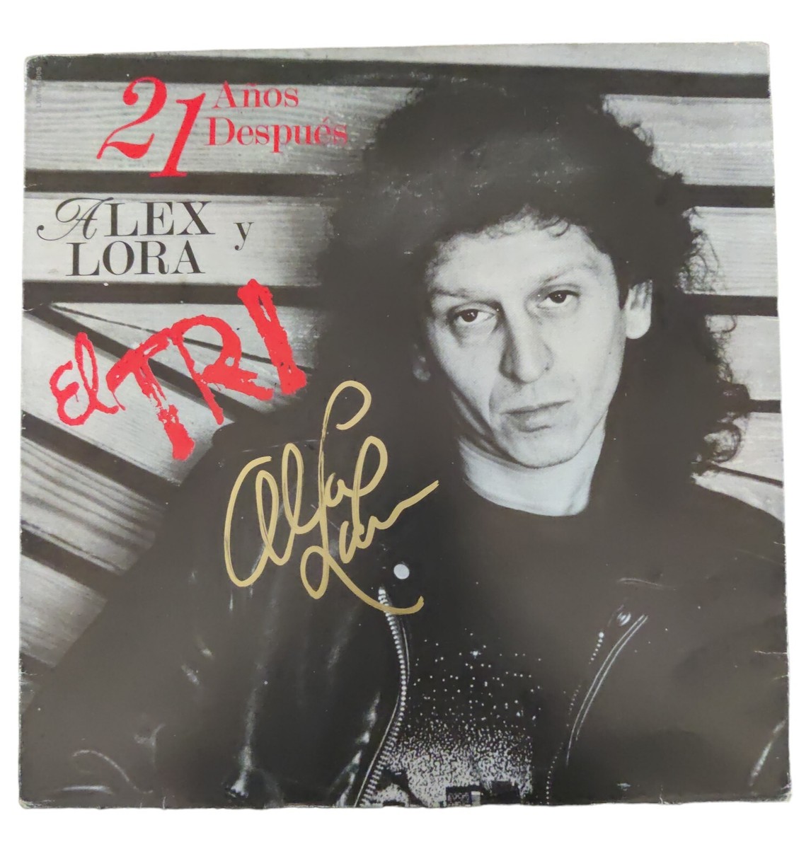 Alex Lora/El Tri/Rare/ Vinyl Record/ Signed/ Autograph | eBay
