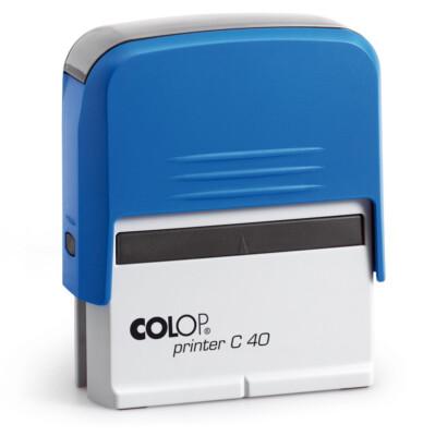 COLOP SELF INKING STAMP WITH CUSTOM RUBBER INCLUDED VARIOUS SIZES