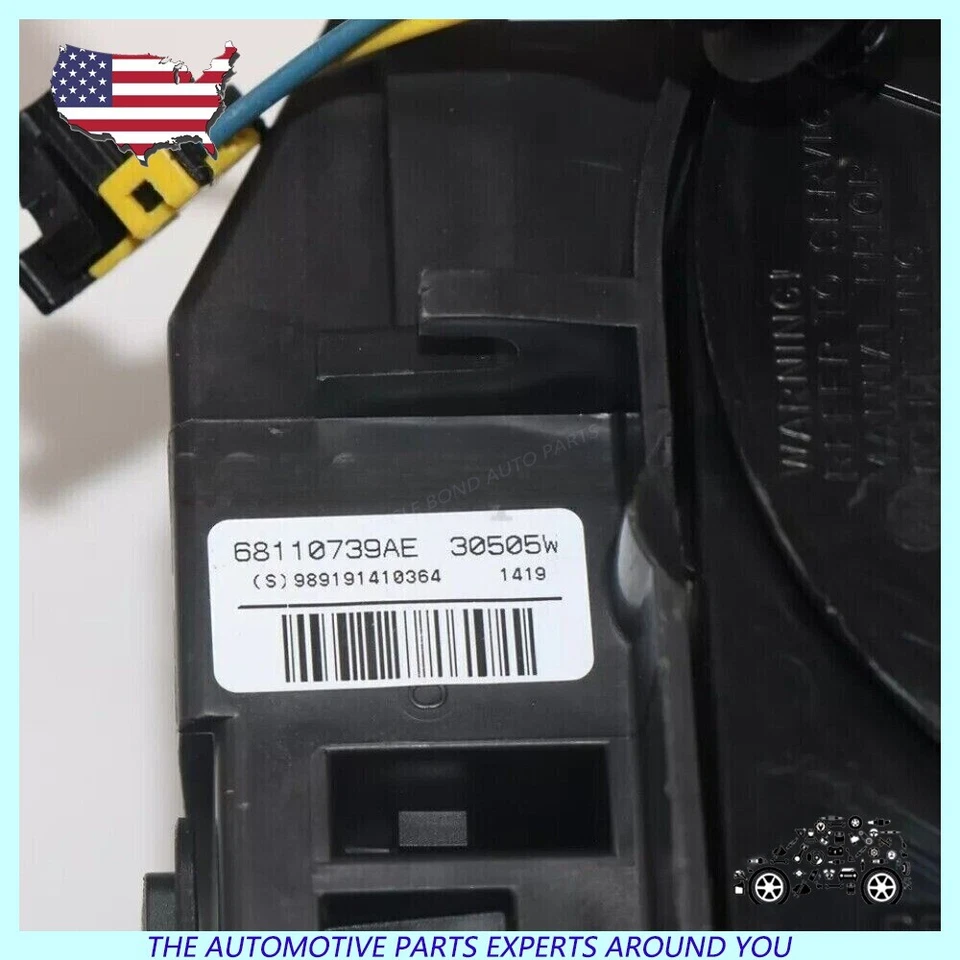 NUEVO 2013-2018 RAM 3500 2013-2017 VIPER RELOJ RESORTE Con Sensor de Ángulo Calefacción Foto 3 de 4