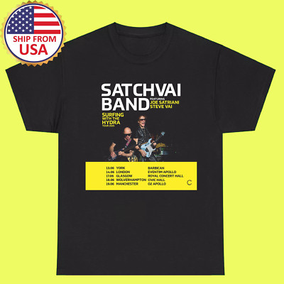 SATCHVAI BAND Joe Satriani Surfing With The Hydra T Shirt Full