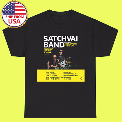 SATCHVAI BAND Joe Satriani Surfing With The Hydra T Shirt Full