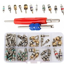 102pcs Car R12  R134a A/C Air Conditioner American valve Core Remover Tool Kit