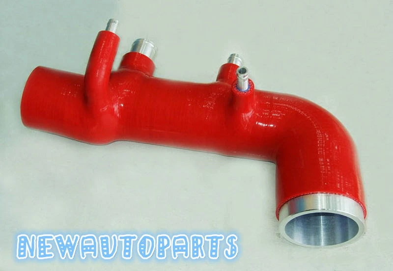 BLACK For Subaru GC8 EJ20 WRX STI Induction Turbo Intake/Inlet Hose 1998-2000 99 - Image 2 of 4