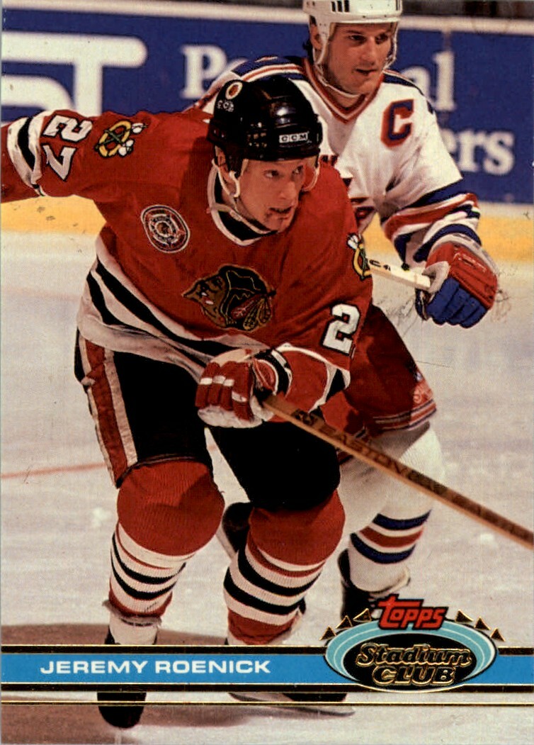 1991-92 Stadium Club NHL Jeremy Roenick #46A
