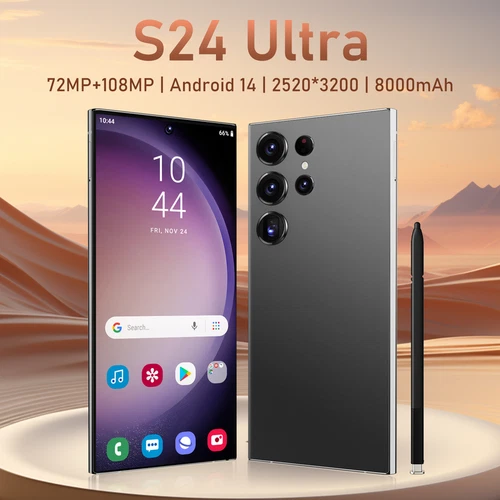 Neu S24 Ultra 5G Smartphone 7,3" Fabrik entsperrt Android 13 Handys Dual SIM - Bild 2 von 30