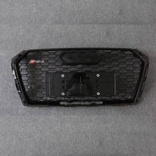 For Audi A4 B9 S4 2017 2018 2019 Grille RS4 Style Honeycomb Front Grill Black