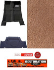 <!--F#f_0-->HOLDEN EJ EH auto trans SEDAN MOULDE GINGER PLUSH FRONT REAR & BOOT CARPET<!--F/-->