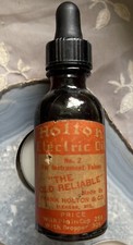 Holton Glass Electric Oil Dropper Bottle Oil For Trombone Slides Vintage