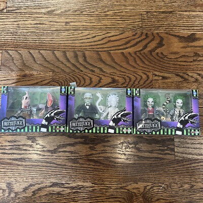 Beetlejuice The Loyal Subjects - Three 2-packs Rare And Rarest Figures Included