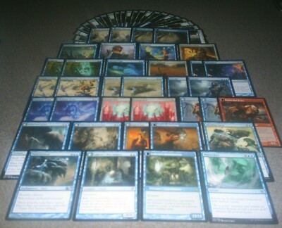 MTG Magic DELVER OF SECRETS DECK Ludevic's Test Subject Scry LOT 2 sided Control