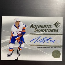 Jean-Gabriel Pageau 2021-2022 SP Authentic Signatures