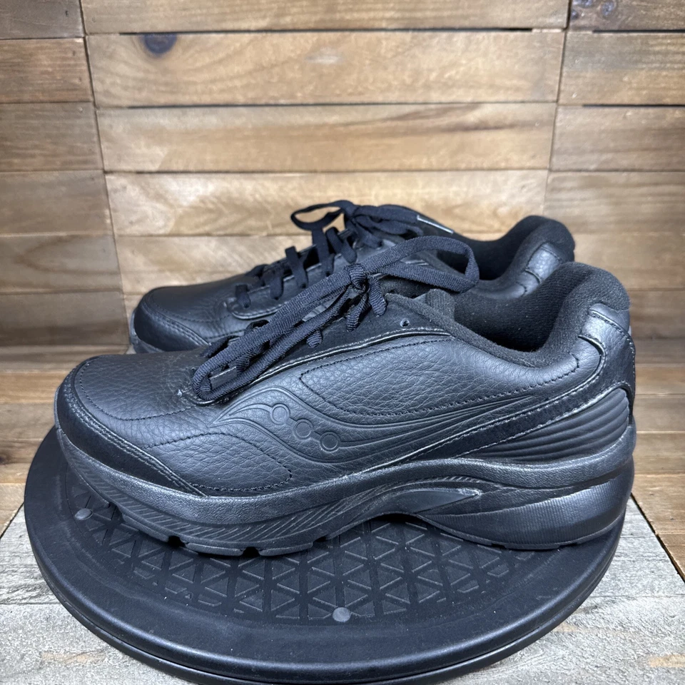 Saucony Omni Walker Mujer Talla 7 Zapatos Carretera Correr Estabilidad Entrenador Negro Foto 3 de 4