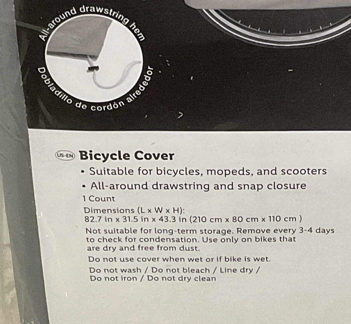 Crivit bike cover new arrivals