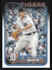 Brendan White RC 2024 Topps #8 Detroit Tigers
