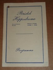 Dante 'Sim-Sala-Bim' 1947 Bristol Hippodrome Magic Show Programme