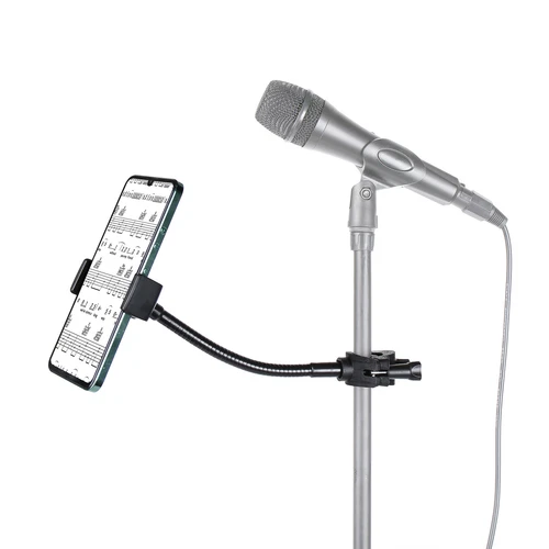 Portable Mic Stand Phone Holder Music Mic Stand Clip Clamp Mic Stand Clip Clamp