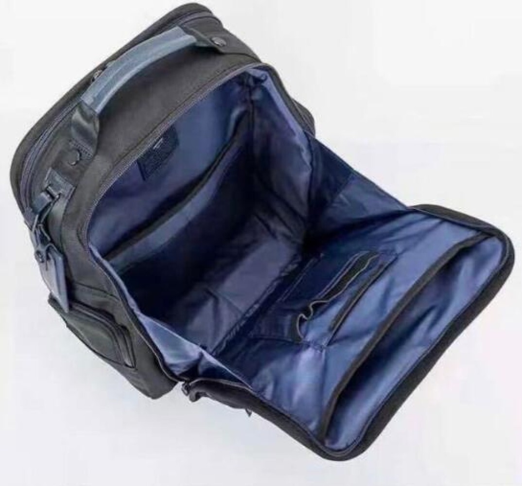 TUMI ALPHA3 Brief Pack FXT ballistic nylon/leather Black eBay