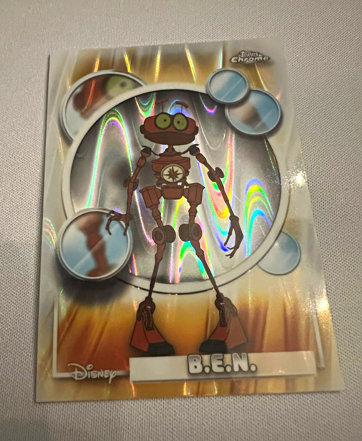 2026 Topps Disney Chrome B.E.N. - Raywave Parallel Trading Card #64