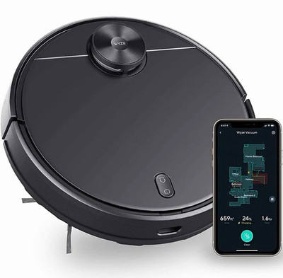 Wyze Robot Vacuum WiFi LiDAR Smart Robotic Vacuum Pet Hair Hard Floors (NEW)
